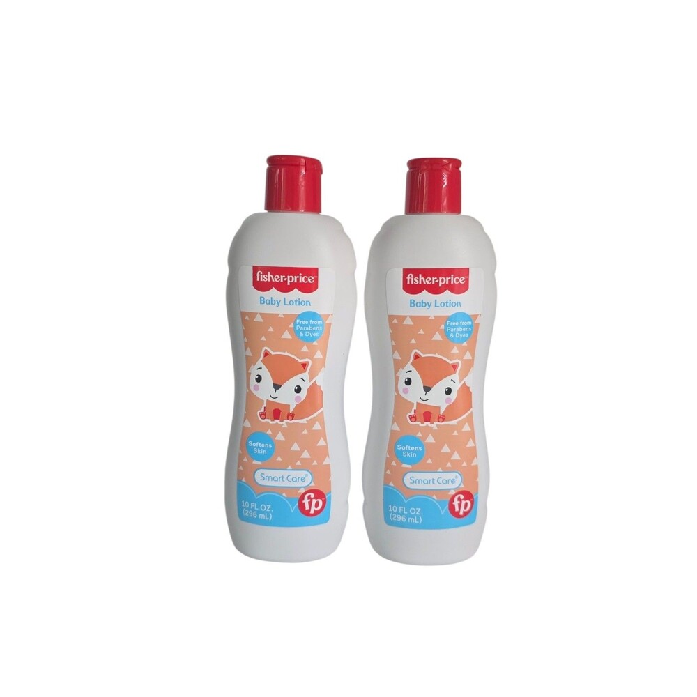 Fisher Price Smart Care Baby Lotion 10 fl oz 2pk